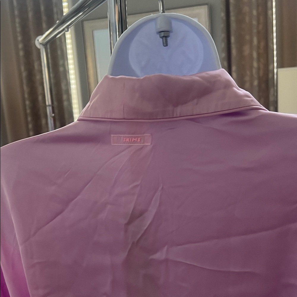 Skims woven shine sleep robe - Picture 6 of 10